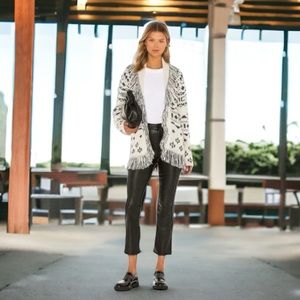 MOTHER The Belted Short Cardigan in Mother